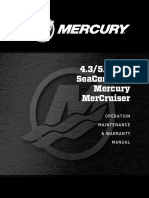 4.3/5.0 MPI SeaCore ECT Mercury Manual