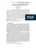 The Effect of Internal and External Mechanism On Corporate Social Responsibility Disclosure