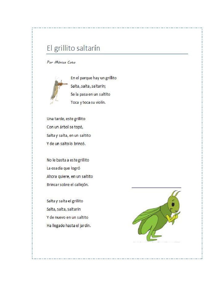 Poesía Grillo | PDF