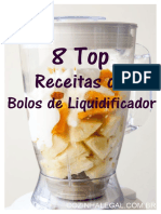 8 Bolos caseiros de liquidificador para experimentar