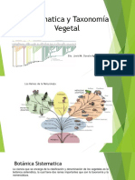 Sistematica y Taxonomia Vegetal