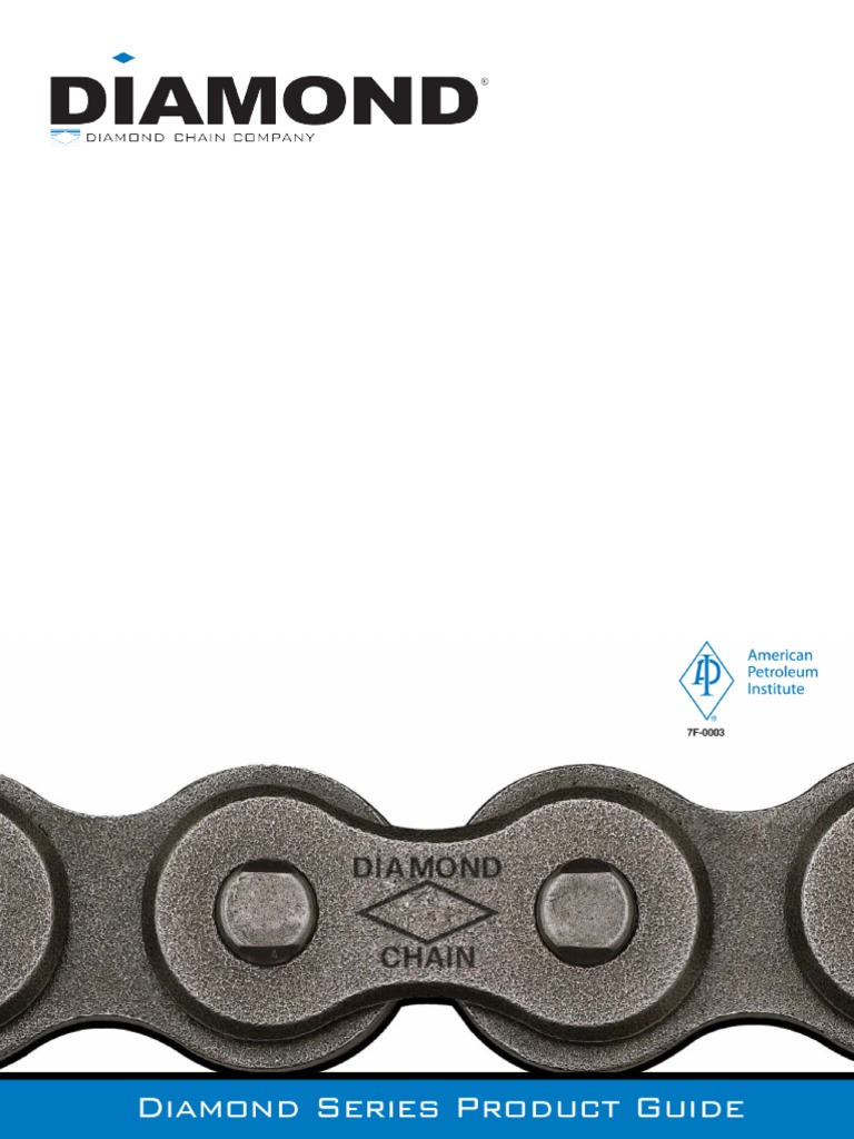 Diamond Chain Product Guide | PDF | Mechanical Engineering ...