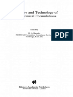 Formuation of agrochemycals