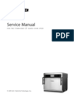 Service Manual: Fortheturbochef Rapidcookoven