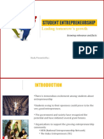 Student Entrepreneurship