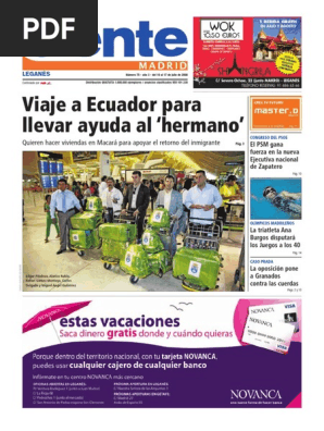 Hermano Macara Periodico Madrid Ecuador