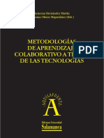 Metodologías de Aprendizaje Colaborativo A Través de Las Tecnologías PDF