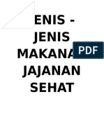 Jajanan Sehat