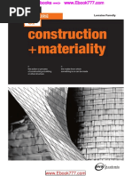 Architecture, Construction+Materiality PDF