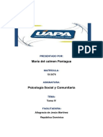 Tarea 4psicologia Social y Comunitaria (Esta Echa Isaura