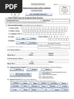 Amazon Employment Application Form | PDF | Employment | Recruitment