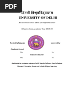 DU - BSC (H) CS Booklet