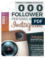 Cara Santai Dan Benar Membangun 1000 Follower Pertama Anda Di Instagram PDF