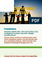 Integritas Dan Berkat Rumah Tangga