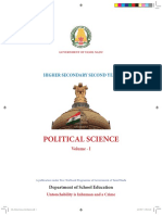 Tamilnadu School Book 12 TH Political Science