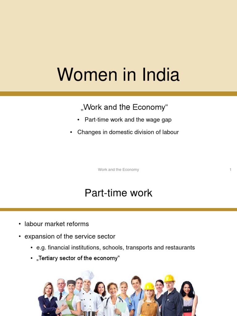 Women in India: Work and The Economy" | PDF | Gender Pay Gap | Employment
