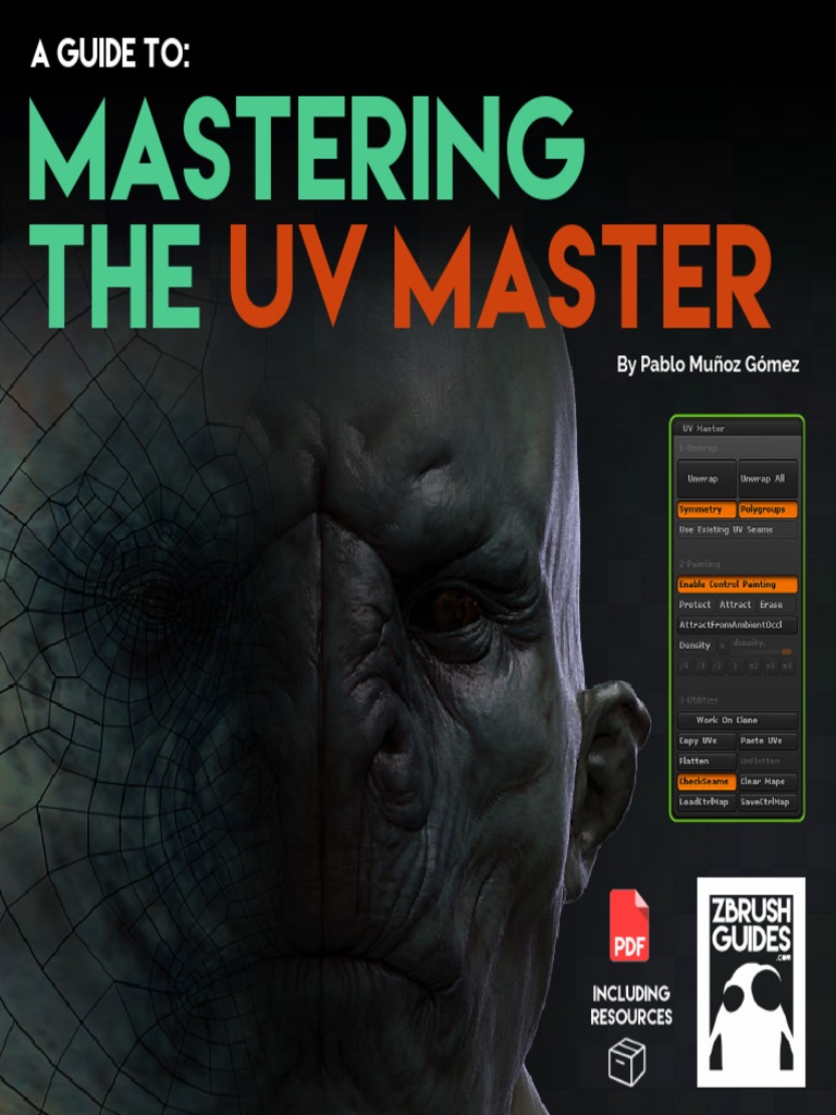 Mastering ZBrush's UV Master Guide | PDF | Texture Mapping | Computer ...
