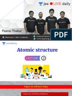 Atomic structure key concepts