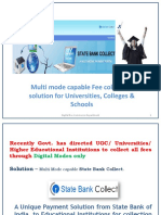 State Bank Collect PPT For Educational Institutions