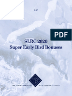 SLRC SEB Bonuses and Calendar