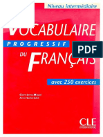 Vocabulaire Progressif Du Francais - Niveau Intermediaire_text