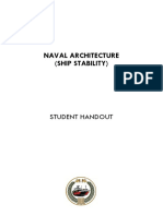 NA (Ship Stability) Student Handout V 2.2