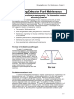 Managing Extrusion Plant Maintenance PDF