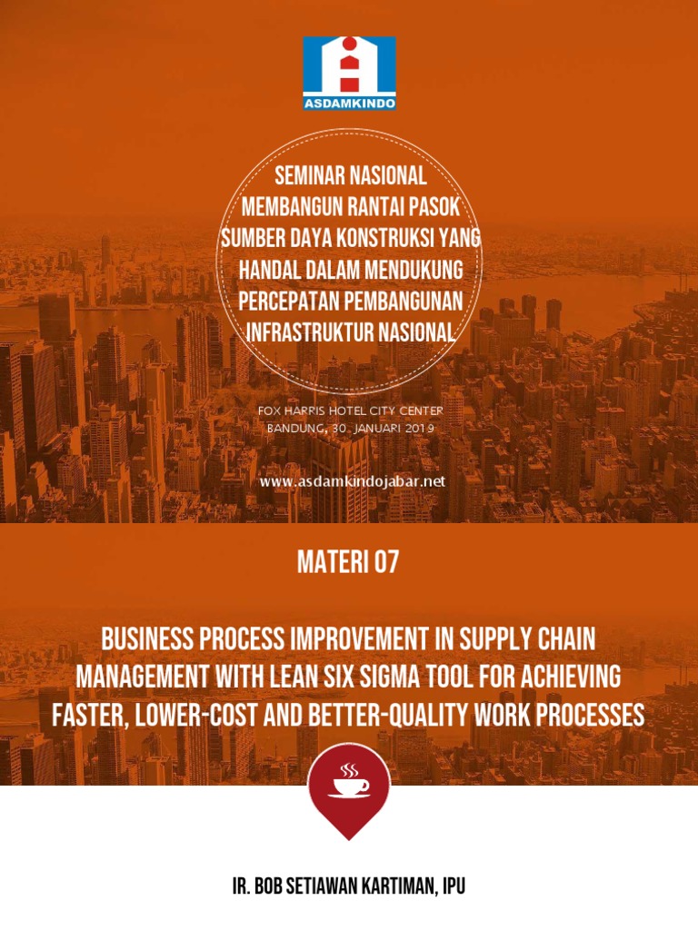 Lean Six Sigma for Supply Chain Efficiency | PDF | Six Sigma | Lean ...