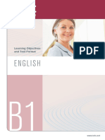 Telc English b1 Learning Objectives Edition 2010
