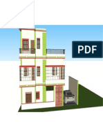 Front View in Sketchup