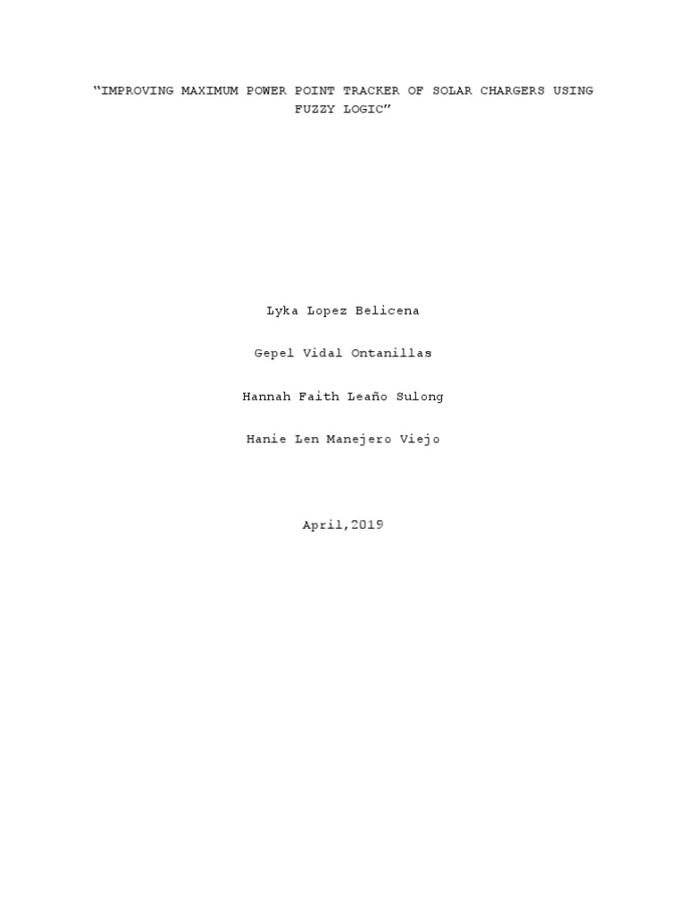 Thesis fuzzy system picture