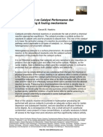 Catalystpoisonsfoulingmechanisms Theimpactoncatalystperformance 130804132910 Phpapp02