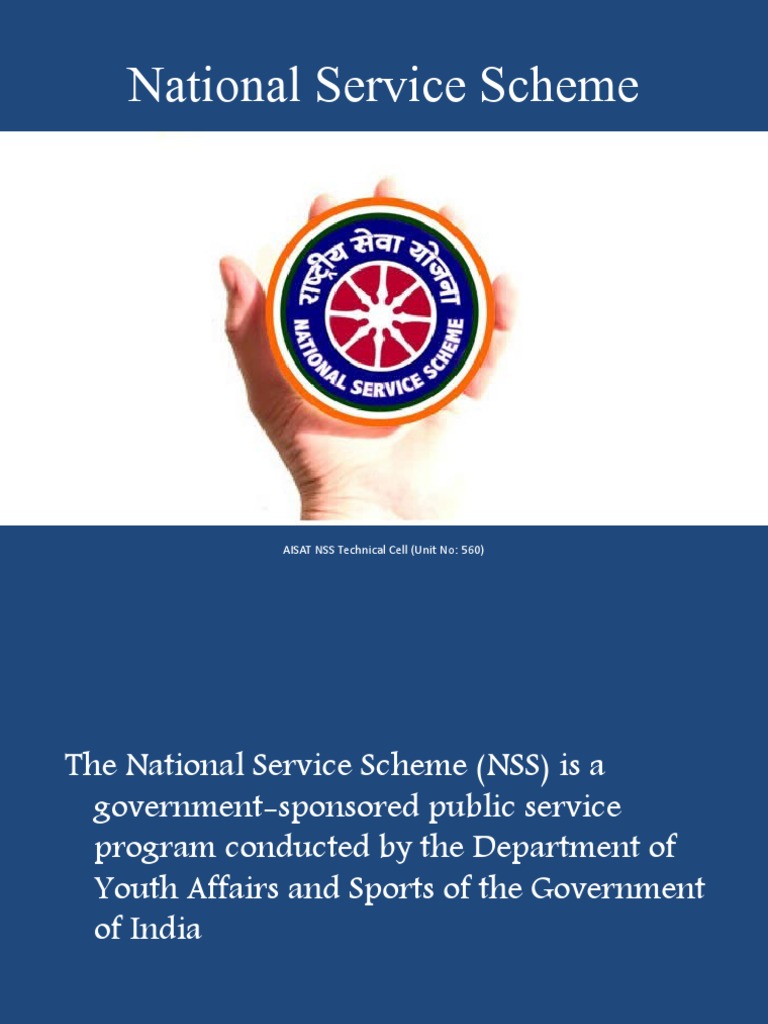National Service Scheme Overview | PDF | Welfare | Youth Organizations