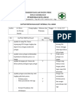 Hasil Audit Poli Umum BLN 8