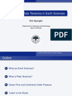 The Role of Plate Tectonics in Earth Sciences: Dirk Spengler