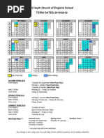 Term dates