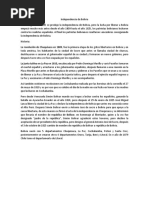 Revolución de Santa Cruz 1810 | PDF | América del Sur