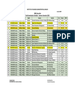 MBA Executive Final Examination Schedule Summer Semester 2019