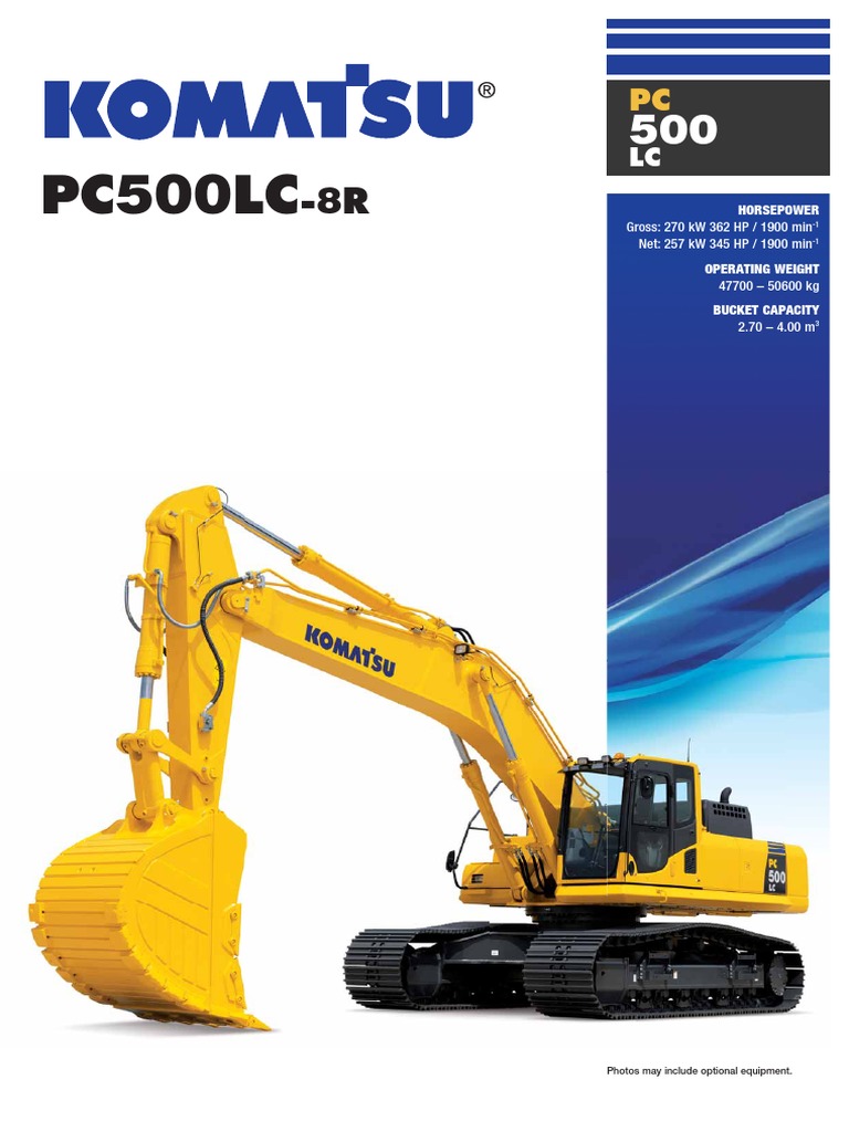 PC500LC 8R | PDF | Horsepower | Truck