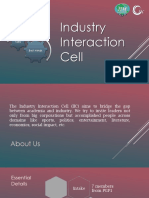 Industry Interaction Cell: Insights