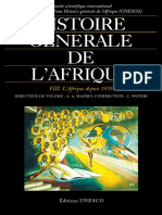 Histoire Générale de L'afrique VIII PDF