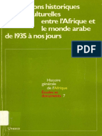 Histoire Générale de L'afrique Volume VII PDF
