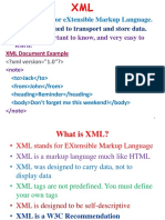 XML Stands For Extensible Markup Language.: 2. XML Is Designed To Transport and Store Data