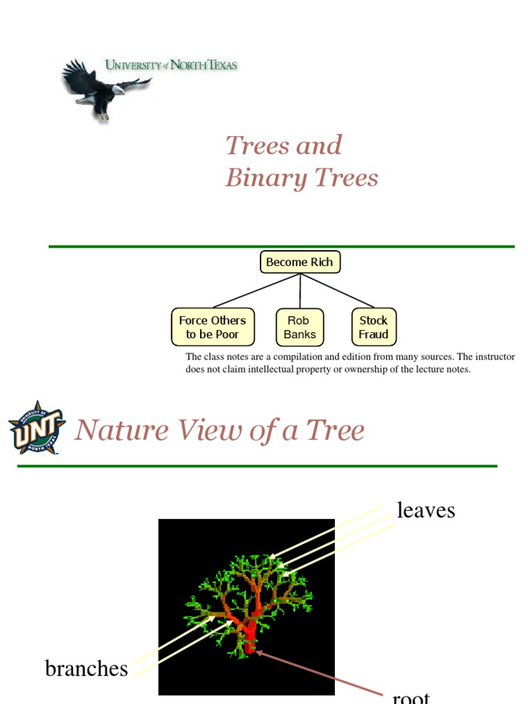 Trees and Binary Trees: Become Rich | PDF | Computer Data | Theoretical ...