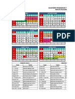 Kalender Pendidikan PAUD/TK Tahun Ajaran 2019/2020
