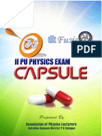 II Physics Capsule