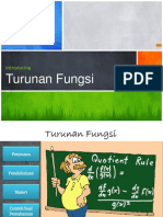 Turunan - Fungsi