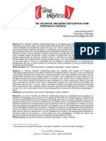 A Dualidade em Valentia Recurso Estilístico Com Propósito Crítico PDF