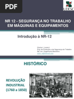 SEGURANÇA EM MÁQUINAS E EQUIPAMENTOS