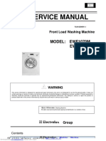 Service Manual: Model: Ewf1070M EWF1070W